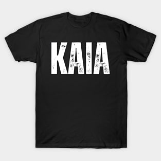 Kaia Name Gift Birthday Holiday Anniversary T-Shirt